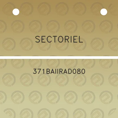 sectoriel-371baiirad080