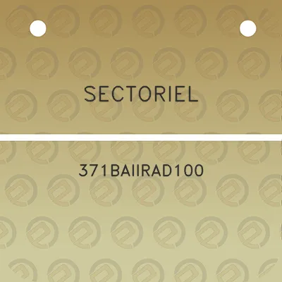 sectoriel-371baiirad100