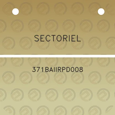 sectoriel-371baiirpd008