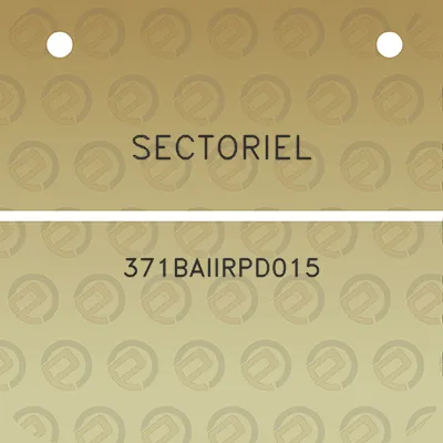 sectoriel-371baiirpd015