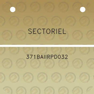 sectoriel-371baiirpd032