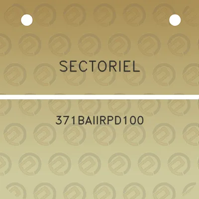 sectoriel-371baiirpd100