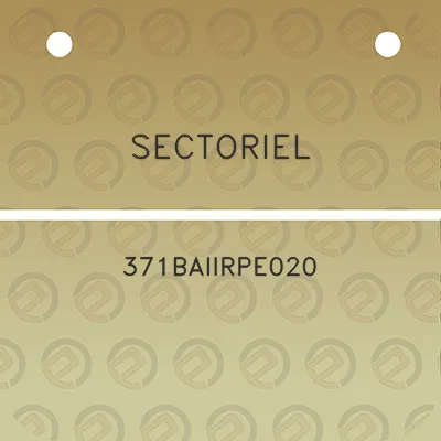 sectoriel-371baiirpe020