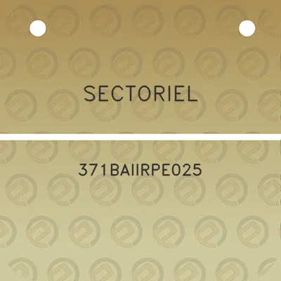 sectoriel-371baiirpe025