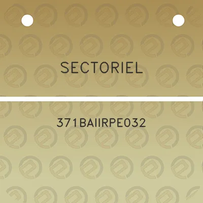 sectoriel-371baiirpe032