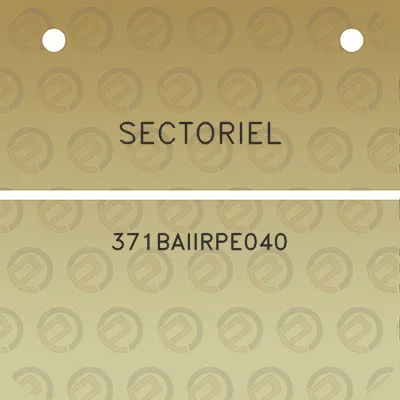 sectoriel-371baiirpe040