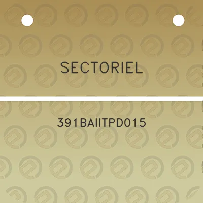 sectoriel-391baiitpd015