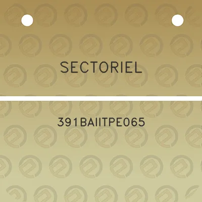 sectoriel-391baiitpe065