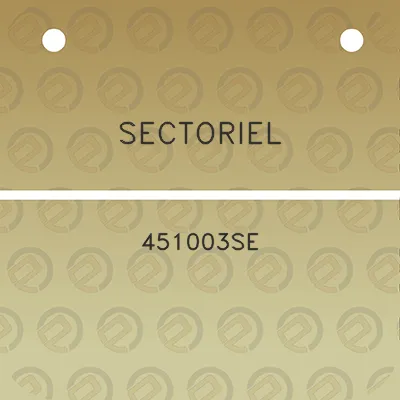 sectoriel-451003se