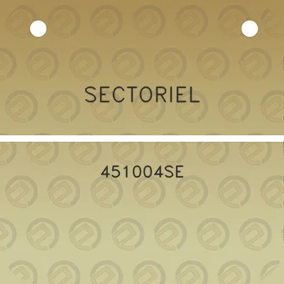 sectoriel-451004se