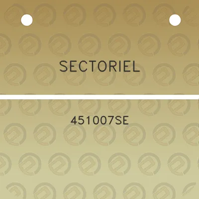 sectoriel-451007se