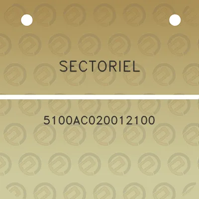 sectoriel-5100ac020012100