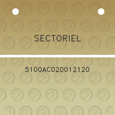 sectoriel-5100ac020012120