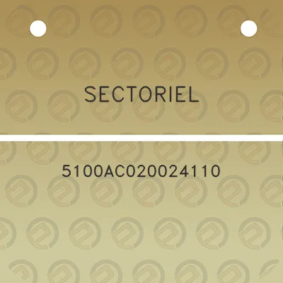 sectoriel-5100ac020024110