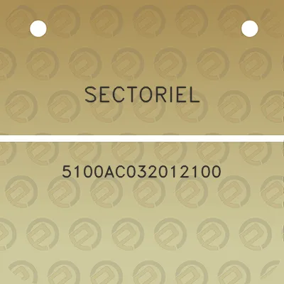 sectoriel-5100ac032012100