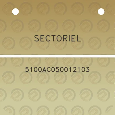 sectoriel-5100ac050012103