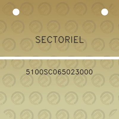 sectoriel-5100sc065023000