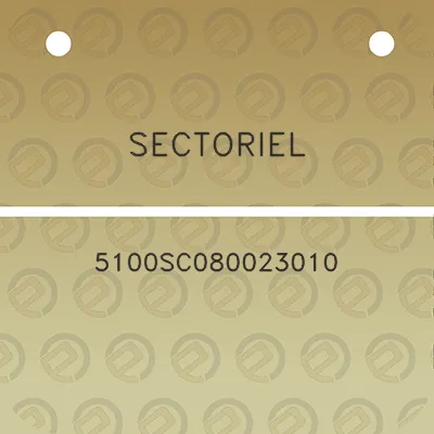 sectoriel-5100sc080023010