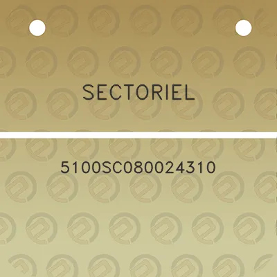 sectoriel-5100sc080024310