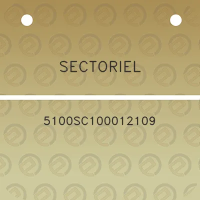 sectoriel-5100sc100012109