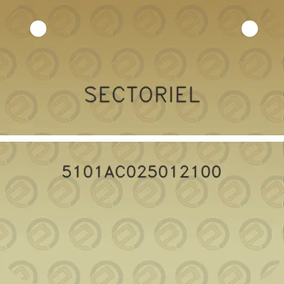 sectoriel-5101ac025012100