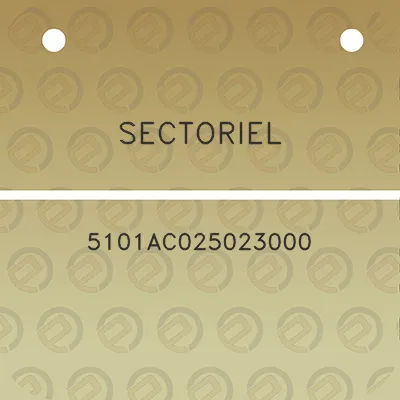 sectoriel-5101ac025023000