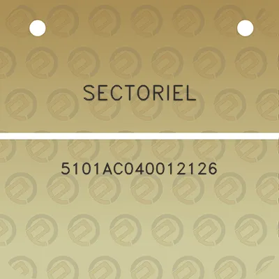 sectoriel-5101ac040012126