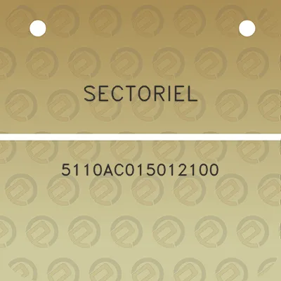 sectoriel-5110ac015012100