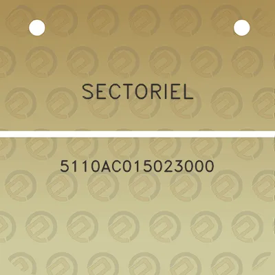 sectoriel-5110ac015023000