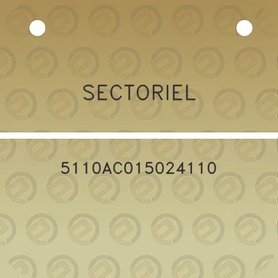 sectoriel-5110ac015024110