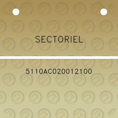 sectoriel-5110ac020012100