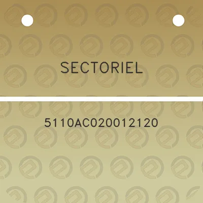 sectoriel-5110ac020012120