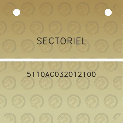 sectoriel-5110ac032012100