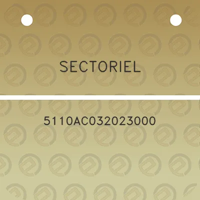 sectoriel-5110ac032023000