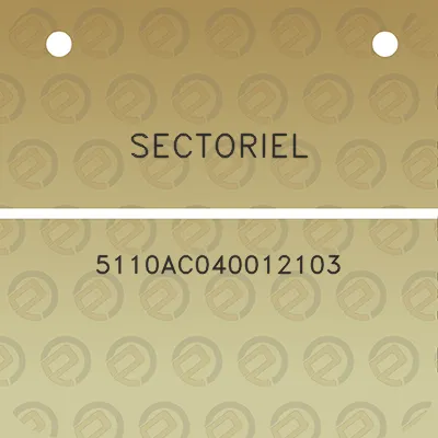 sectoriel-5110ac040012103