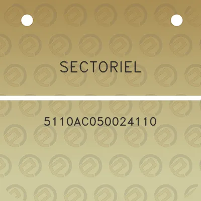 sectoriel-5110ac050024110