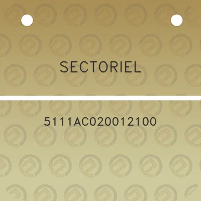 sectoriel-5111ac020012100