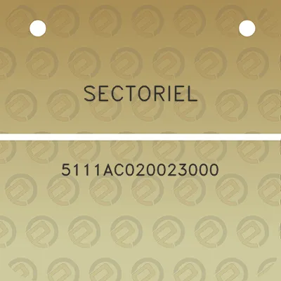 sectoriel-5111ac020023000