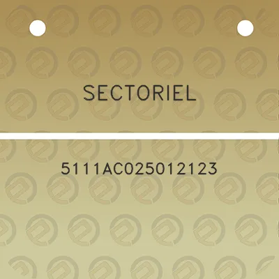 sectoriel-5111ac025012123