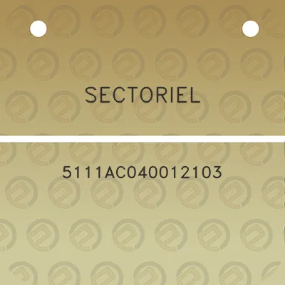 sectoriel-5111ac040012103