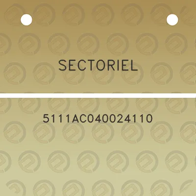 sectoriel-5111ac040024110