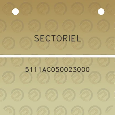 sectoriel-5111ac050023000