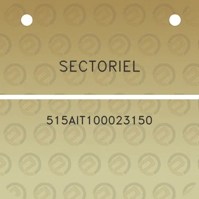 sectoriel-515ait100023150