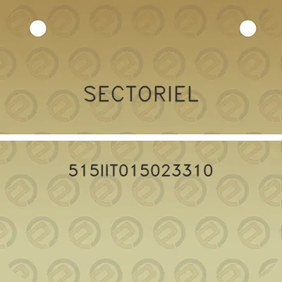 sectoriel-515iit015023310