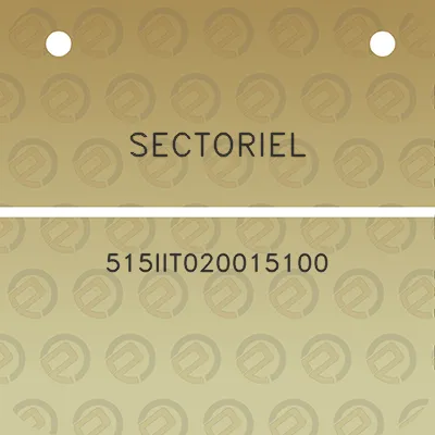 sectoriel-515iit020015100