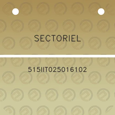 sectoriel-515iit025016102