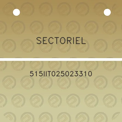 sectoriel-515iit025023310