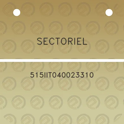 sectoriel-515iit040023310