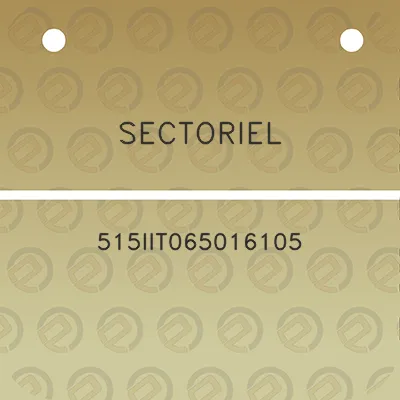 sectoriel-515iit065016105