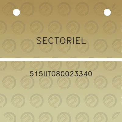 sectoriel-515iit080023340